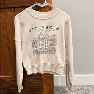 Abercrombie & Fitch Soft A&F Stockholm Crew Neck Sweatshirt Size XS